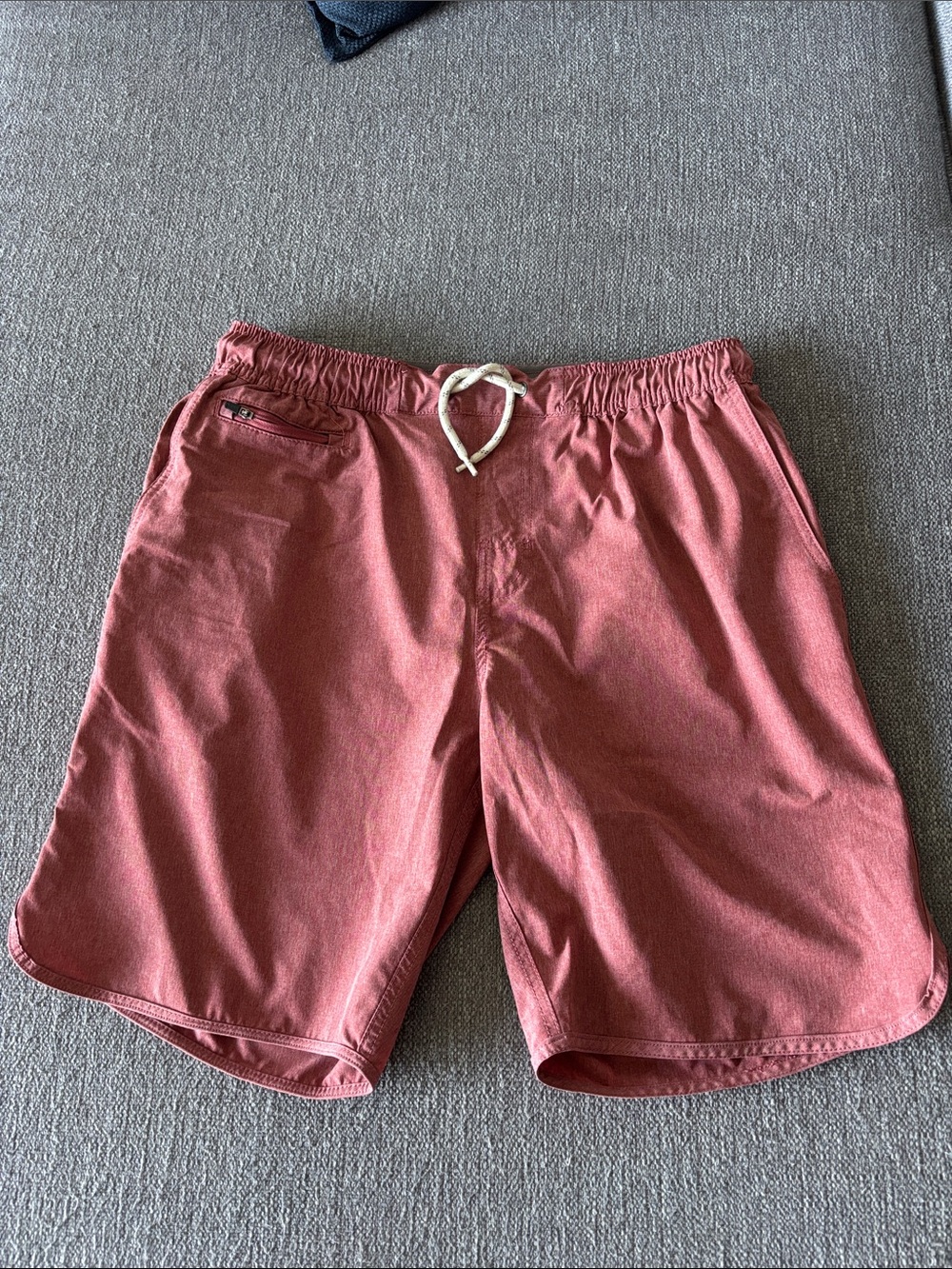 Men's Red Swim Trunks - V46